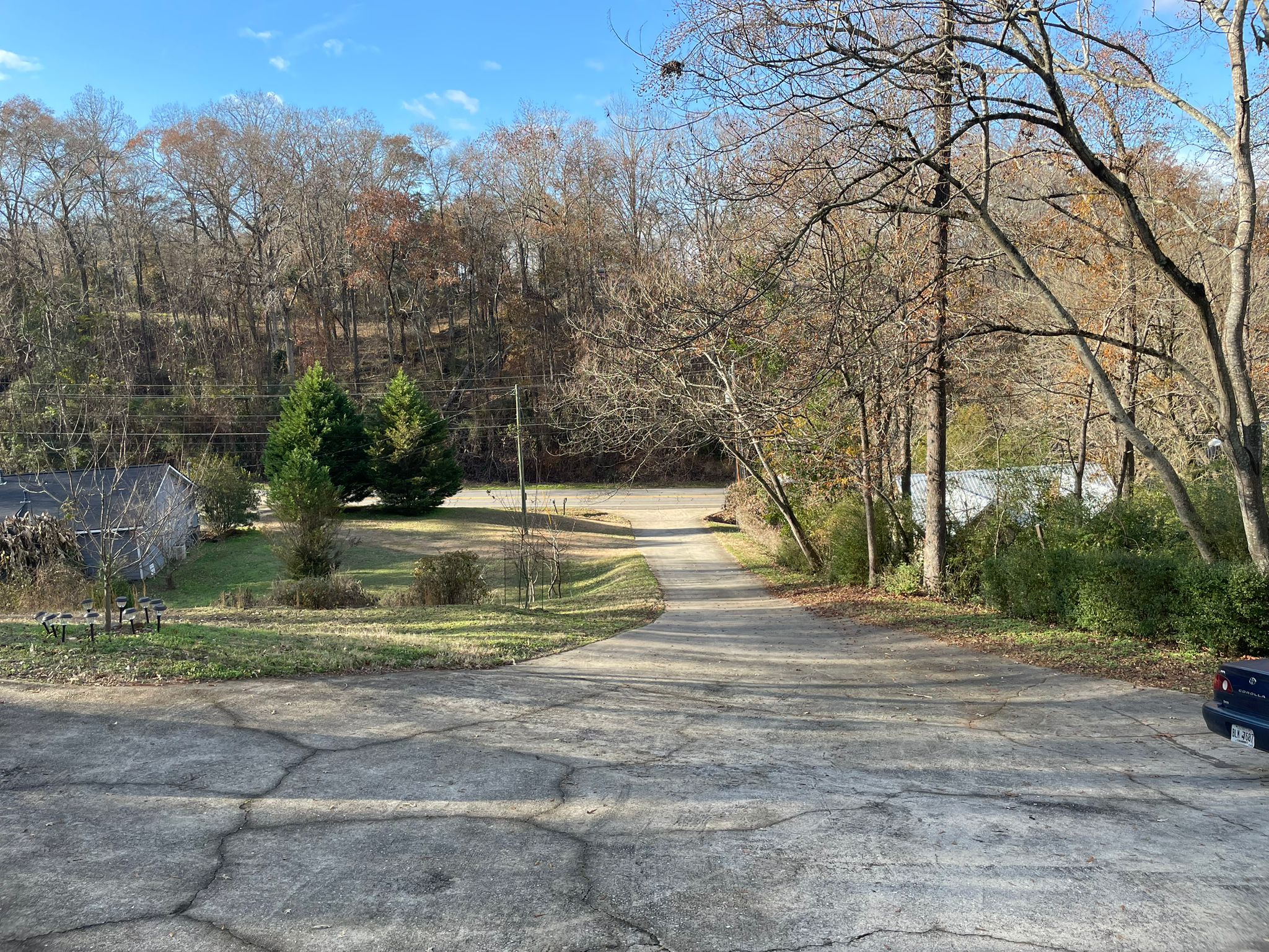 view of road